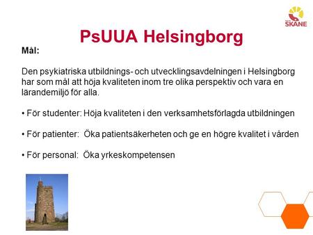PsUUA Helsingborg Mål: